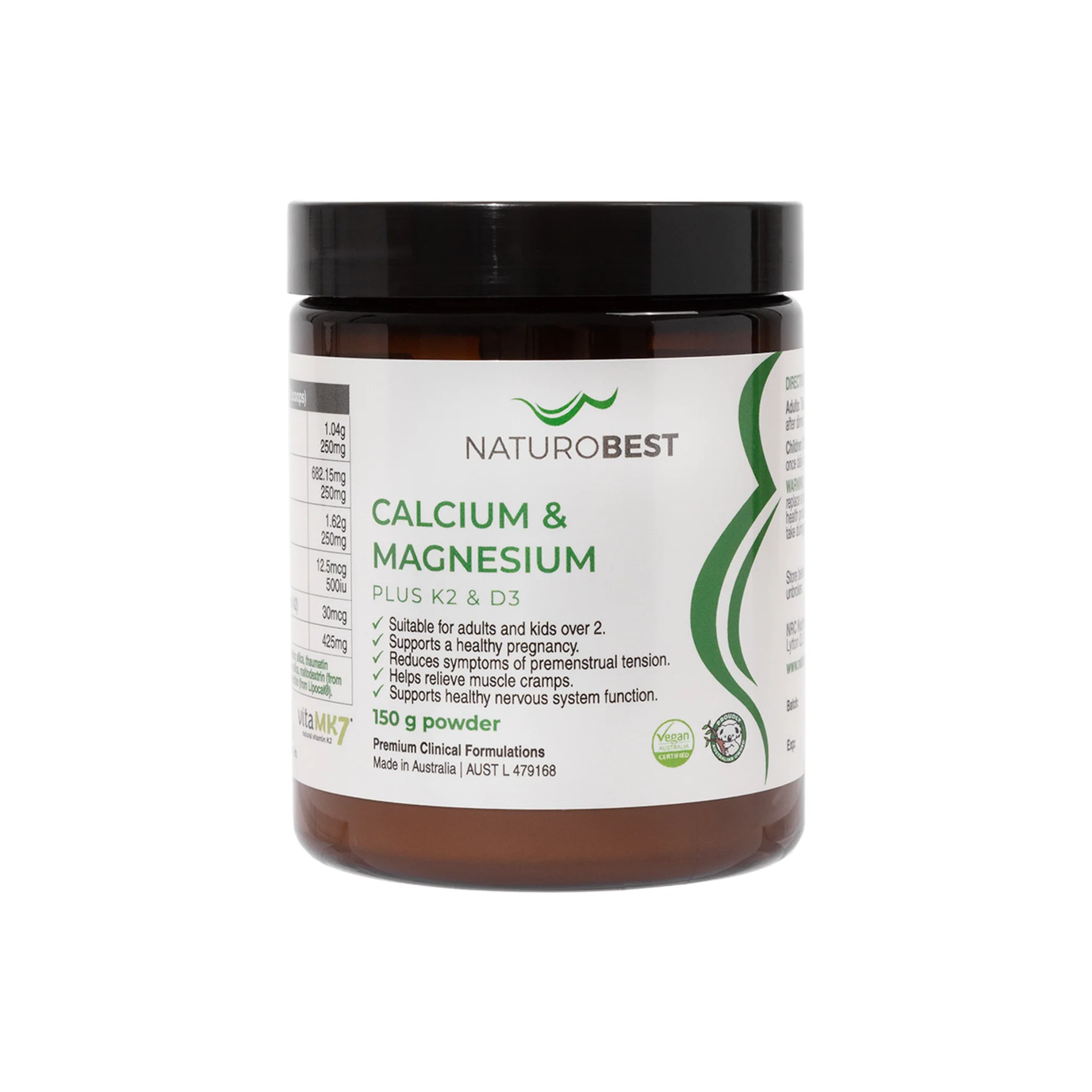 Calcium & Magnesium Plus K2 & D3 - Image 3