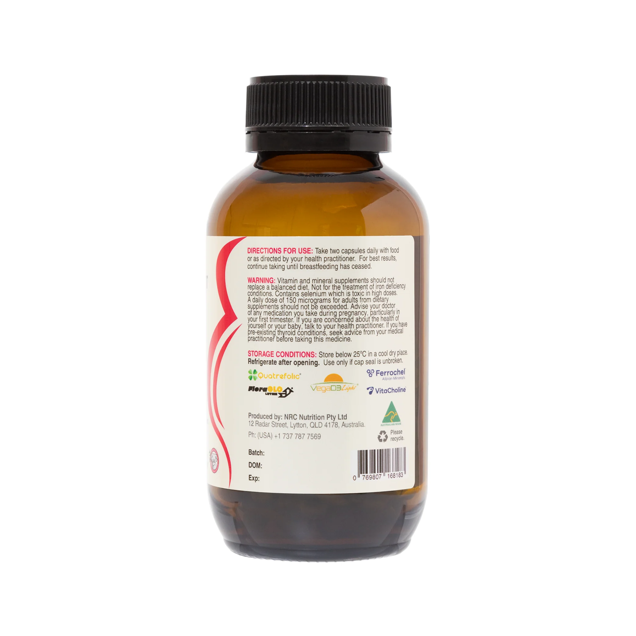 Prenatal Trimester 2 & 3 Plus Breastfeeding | US Label - Image 4