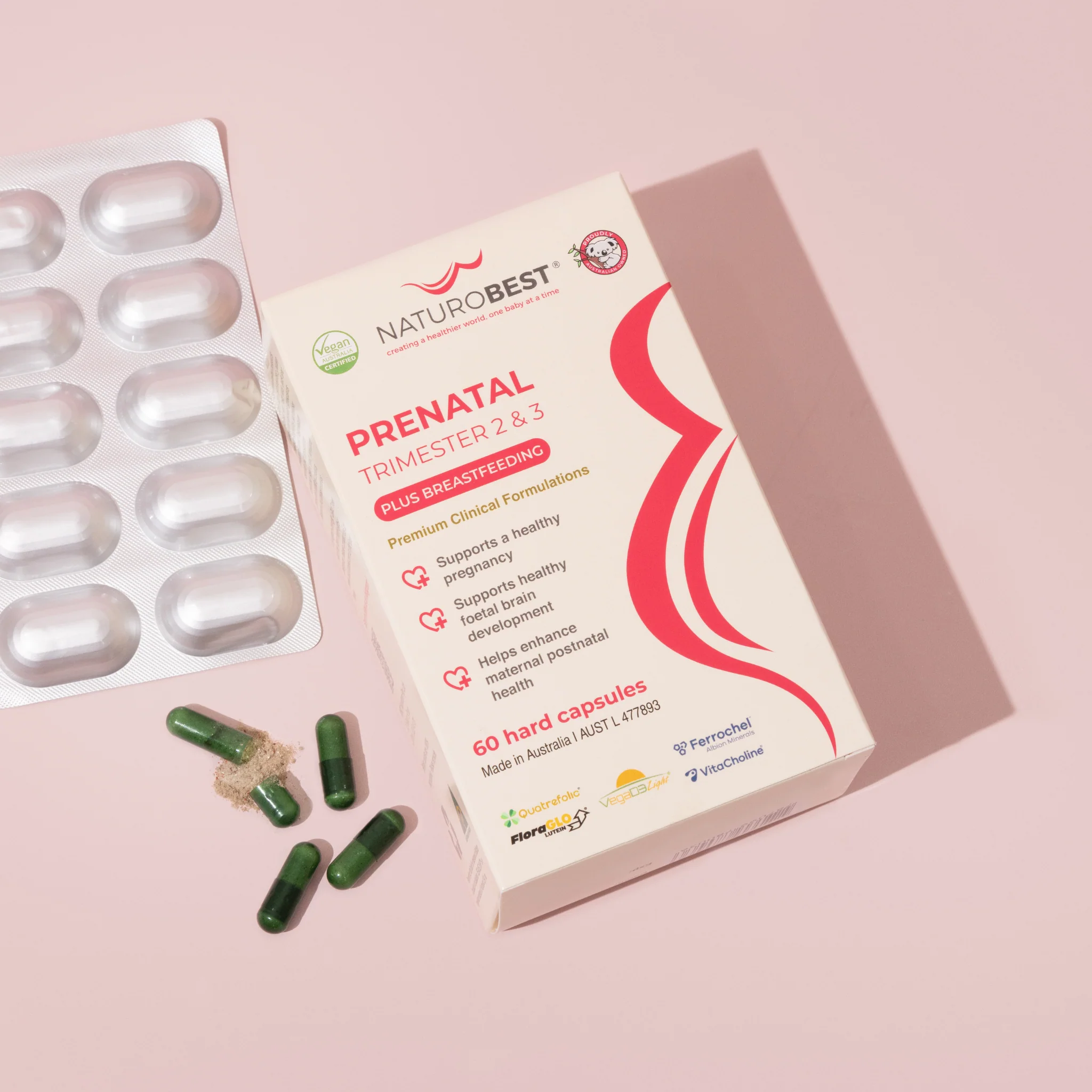 Prenatal Trimester 2 & 3 Plus Breastfeeding | Pregnancy & Breastfeeding Vitamins - Image 4