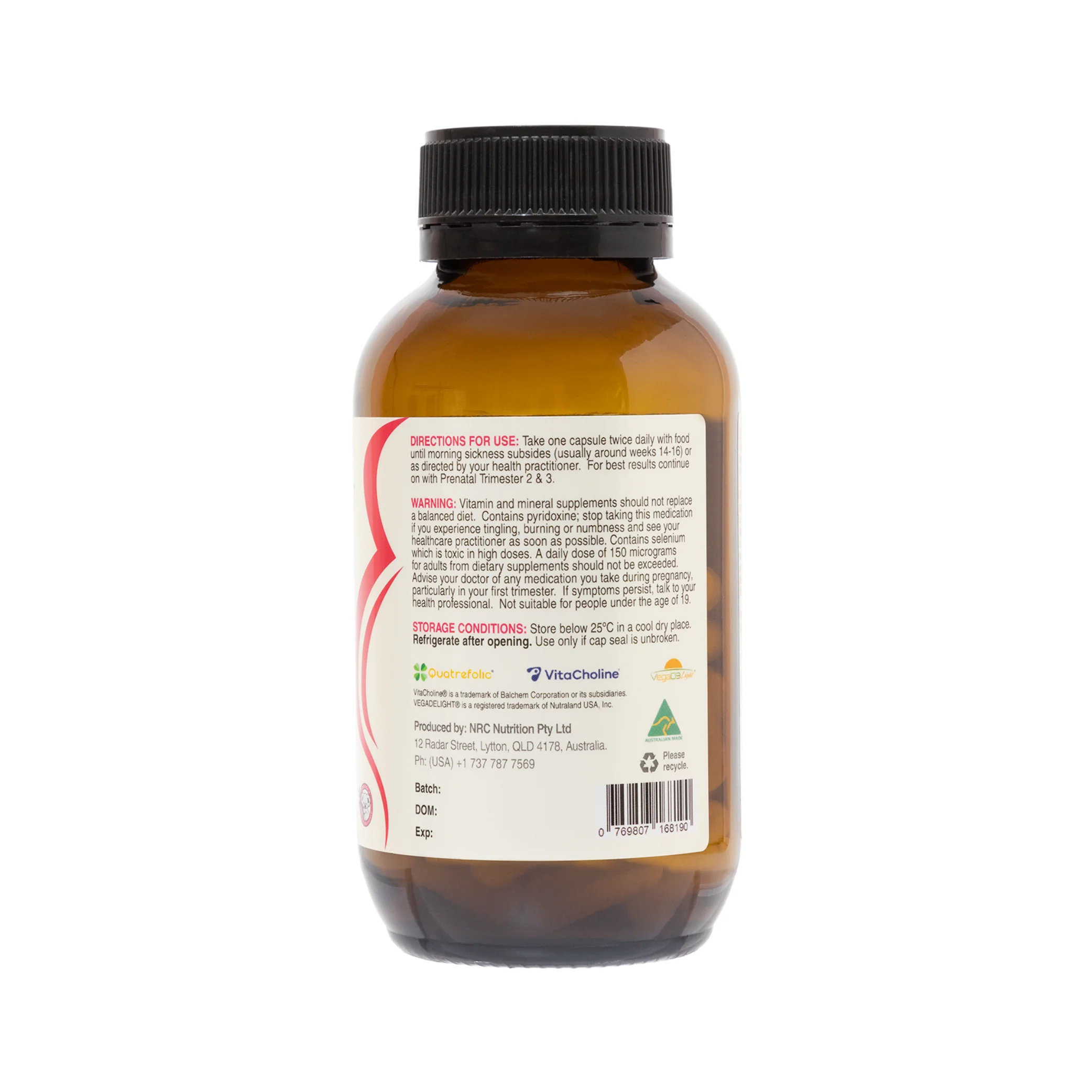 Prenatal Trimester One with Ginger | US Label - Image 4