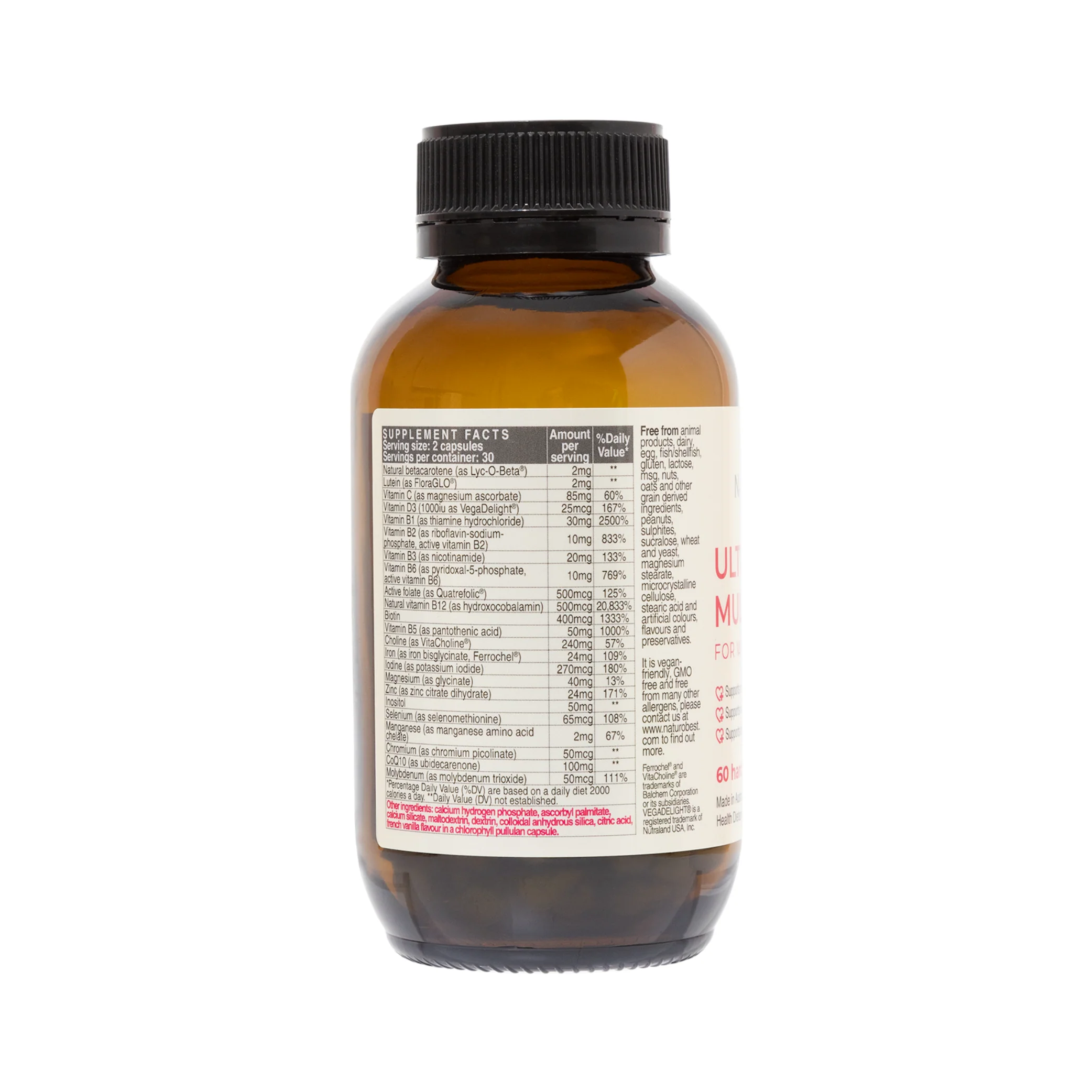Ultimate Multi For Women |  Preconception Multi | US Label - Image 3