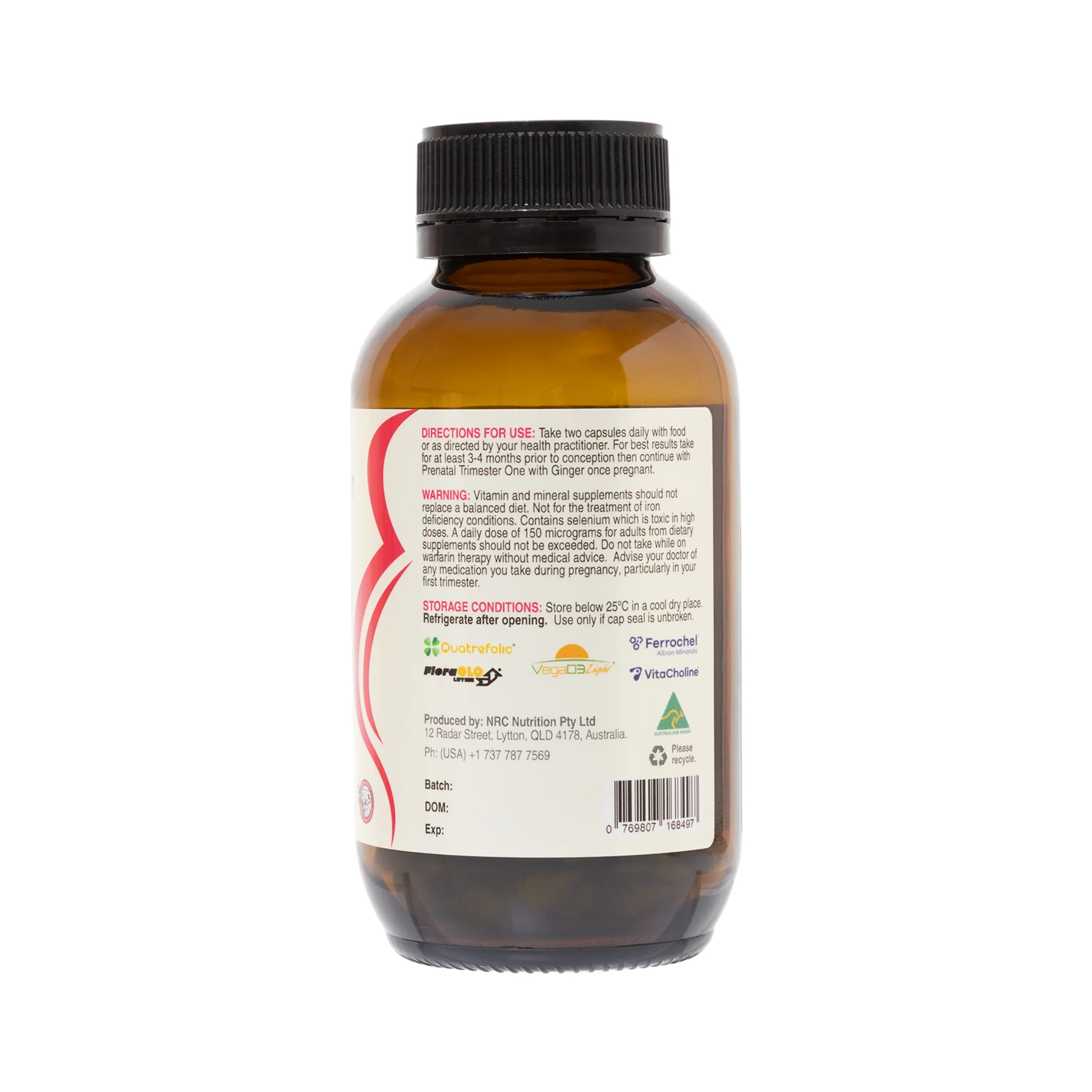 Ultimate Multi For Women |  Preconception Multi | US Label - Image 4
