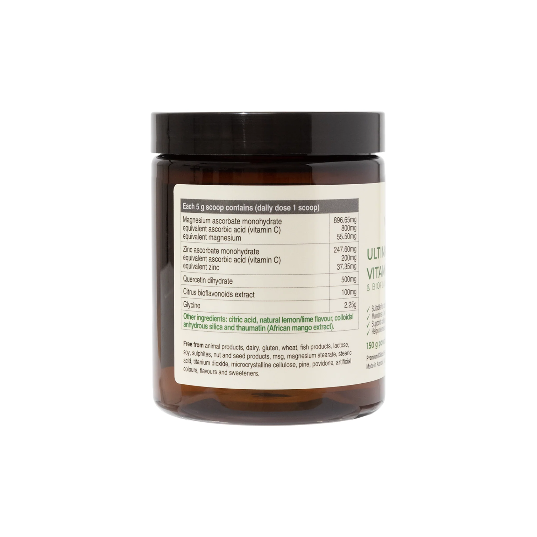 Ultimate Vitamin C & Bioflavonoids | 150 gm & 300 gm pack sizes - Image 4